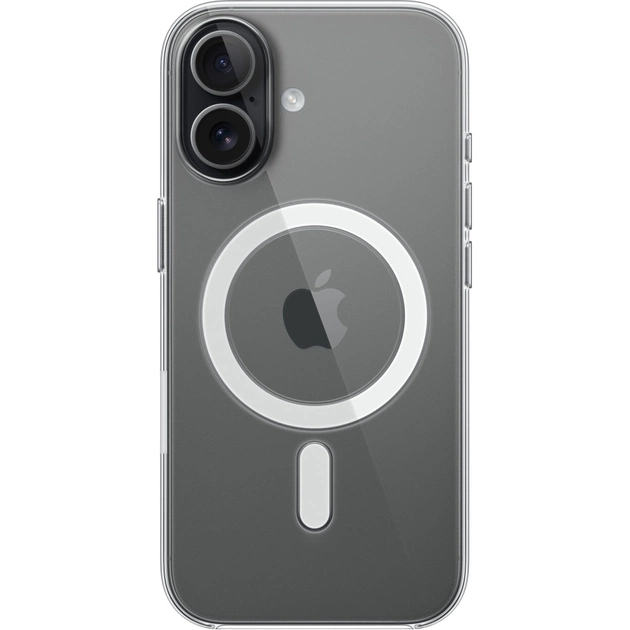 Чехол для мобильного телефона Apple iPhone 17 Clear with MagSafe Model A3563 (MGF24ZM/A) - изображение 1