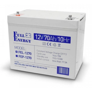 Батарея до ДБЖ Full Energy 12В 70Ah (FEL-1270) зображення 1