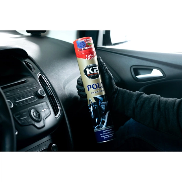 Автополіроль K2 POLO COCKPIT 600ml полуниця (K406TR) - picture 6