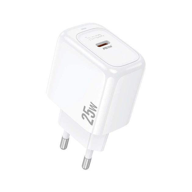 Зарядний пристрій HOCO CS53A Surplus USB-C PD25W White (6942007631488) - зображення 1