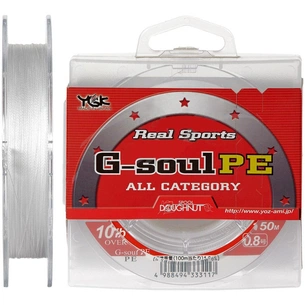 Шнур YGK Real Sports G-Soul PE 150m White 0.8/0.148mm 10lb (5545.02.09) зображення 1