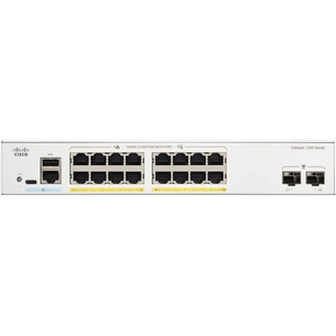 Комутатор мережевий Cisco C1300-16P-2G зображення 1