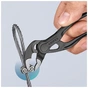 Кліщі KNIPEX COBRA XS переставні з фіксатором, 28 мм (1"), под ключ 24 мм, L-100 мм, Cr-V (87 00 100) - зменшене зображення 9