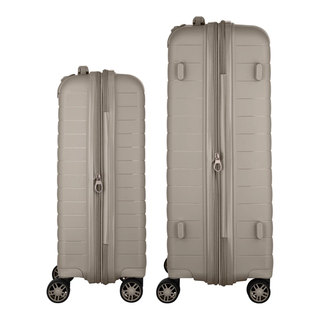 Набір валіз 2E Aero (M+S), сіро-коричневі (2E-SPP-AERO-SET2-TP) - зображення 5