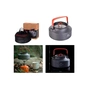 Чайник туристичний Naturehike Camping 1.6л NH17C020-H Grey (6927595731932) - зменшене зображення 5
