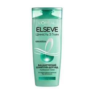 Шампунь Elseve Цінність 3 глин 250 мл (3600523366224) зображення 1
