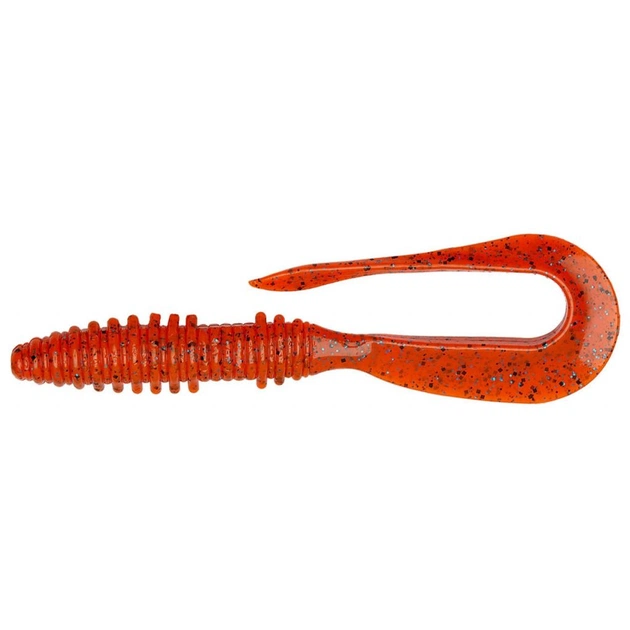 Силикон рыболовный Keitech Mad Wag Mini 3.5" (10 шт/упак) ц:ea#13 spicy mustard/blue (1551.11.02) - изображение 1