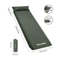 Туристический коврик Naturehike CNK2450WS020, самонадувний, 200х63х10 см, темно-зелений (6927595712733) - уменьшенное изображение 2