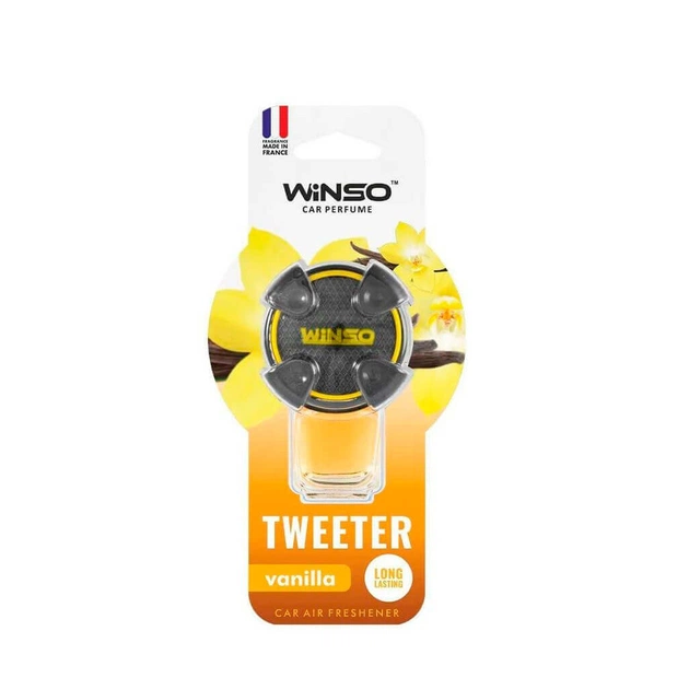 Ароматизатор для автомобіля WINSO Tweeter Vanilla 8мл (530810) - зображення 1