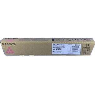 Тонер-картридж Ricoh MPC306, C307, C406 Magenta 6K (842097) зображення 1