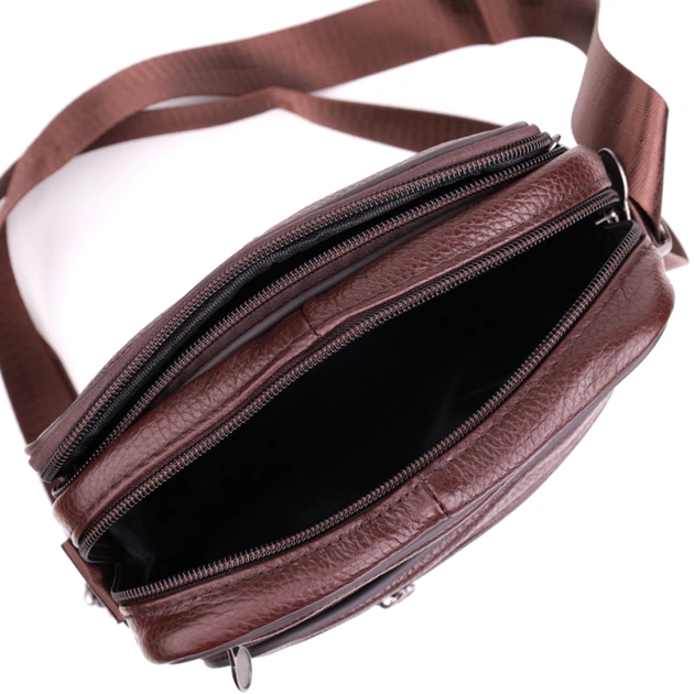 Сумка Vintage З натуральної шкіри Коричнева (22858) - зображення 7