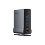 Концентратор Vention USB-C 15-in-1 2xHDMI + DisplayPort + RJ45 + SD/TF + 3.5mm gray (TPUH0) - зменшене зображення 2