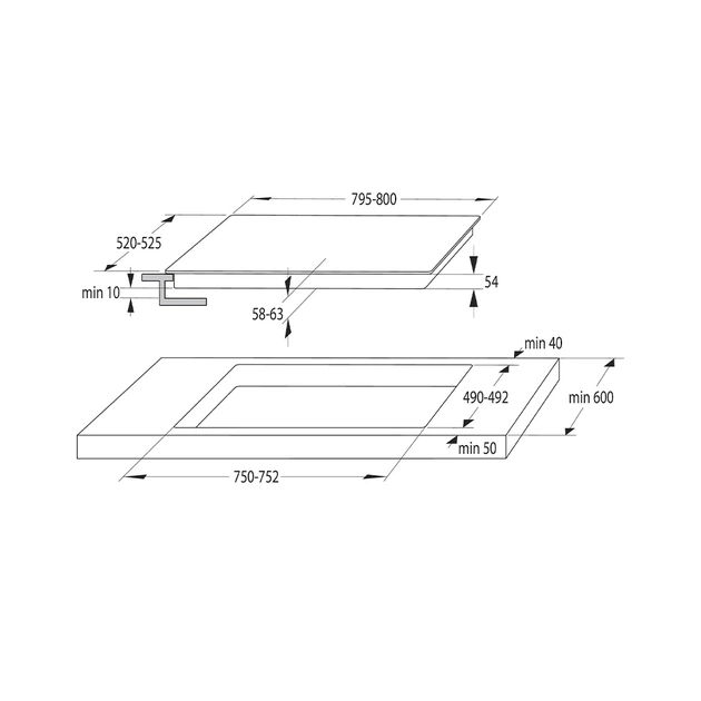 Варочна поверхня Gorenje GI8421BSC - picture 12