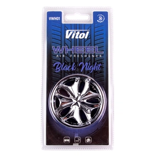 Ароматизатор для автомобіля Vitol Wheel Black Night (VWH01) зображення 1