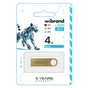 USB флеш накопичувач Wibrand 4GB Puma Gold USB 2.0 (WI2.0/PU4U1G) - зменшене зображення 2
