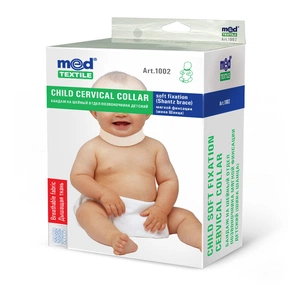 Бандаж MedTextile Бандаж на шийний відділ хребта м'якої фіксації дитячи (4820137294990) изображение 1