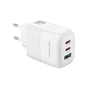 Зарядний пристрій XO L139 83W 2xUSB-C PD65W + USB-A QC18W White (L139_White) - зменшене зображення 1