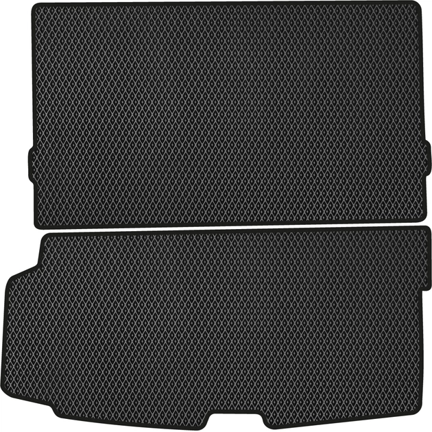 Коврик в багажник EVAtech Volvo XC90 (8 clips) Restyling 2020+ 2 пок (VV31415BE2RBB) - изображение 1