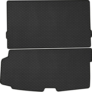 Килимок в багажник EVAtech Volvo XC90 (8 clips) Restyling 2020+ 2 пок (VV31415BE2RBB) зображення 1