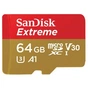 Карта пам'яті SanDisk 64GB microSDXC Class10 UHS-I V30 A1 4K (SDSQXAF-064G-GN6MA) - зменшене зображення 2