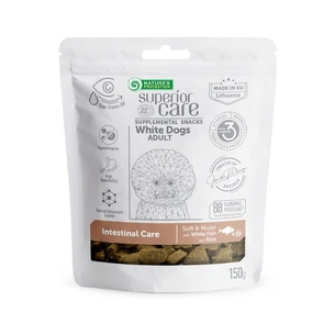 Ласощі для собак Nature's Protection Superior Care White Dogs Intestinal Care 150 г (KIKNPSC47656) зображення 1