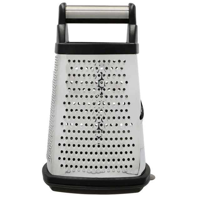 Терка KitchenAid Universal чотирьохстороння з контейнером, чорна (KQG300OSOBE) - picture 3