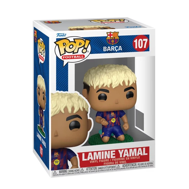 Фигурка Funko Pop Football Series Barcelona S2 Lamine Yamal (93701) - изображение 1