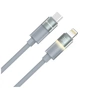Дата кабель USB-C to Lightning 1.0m PD30W warm light gray ColorWay (CW-CBPDCL092-GR) - зменшене зображення 2
