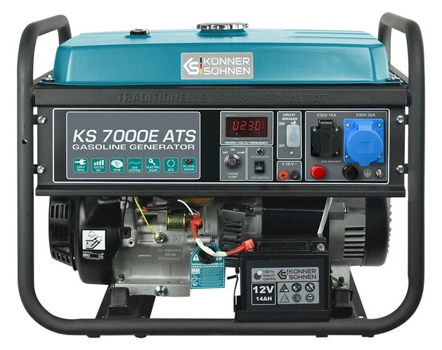 Генератор бензиновий Konner&Sohnen KS 7000E ATS - зображення 1