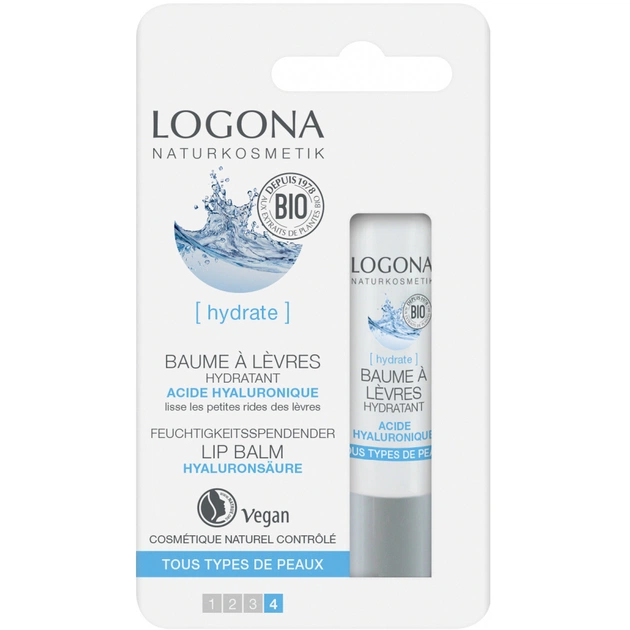 Бальзам для губ Logona зволожуюча 4.5 г (4017645039070) - изображение 1