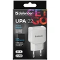 Зарядний пристрій Defender UPA-22 white, 2xUSB, 2.1A (83580) - зменшене зображення 4