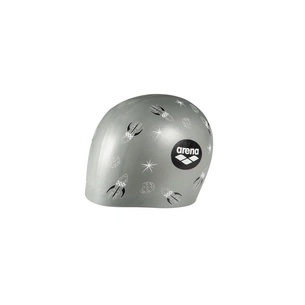 Шапка для плавання Arena Poolish Moulded 1E774-211 ракети, срібло Уні OSFM (3468336229187) зображення 1