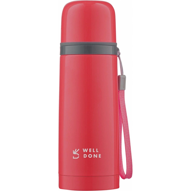 Термос Well Done 0,35 л Red (WD-7153R) - изображение 1