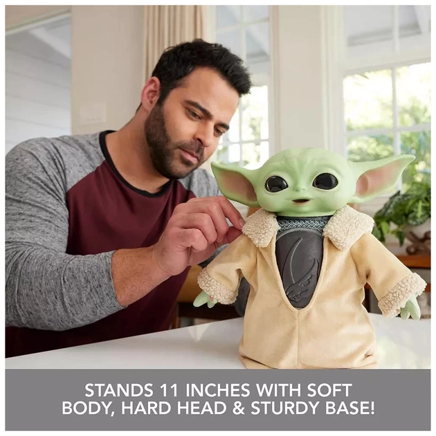 М'яка іграшка Star Wars Грогу Версія 4.0 28 см (HPG49) - зображення 7