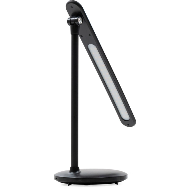 Настільна лампа ColorWay 4W з вбудованим акумулятором 1800 mAh USB in/out 5V*1A, black (CW-DL02B-B) - picture 10