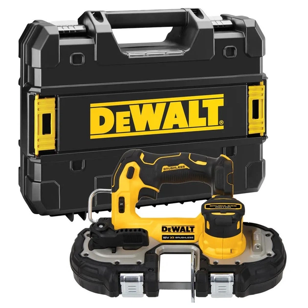 Стрічкова пила DeWALT 18В XR Li-lon, 46-116 м/хв, кейс TSTAK (бкз АКБ та ЗУ) (DCS377NT) - picture 5