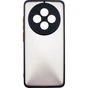 Чохол до мобільного телефона Dengos Oppo Reno 12F 4G Case Matte + 2 Glass (Black) (DG-CTG2P-19) - зменшене зображення 2