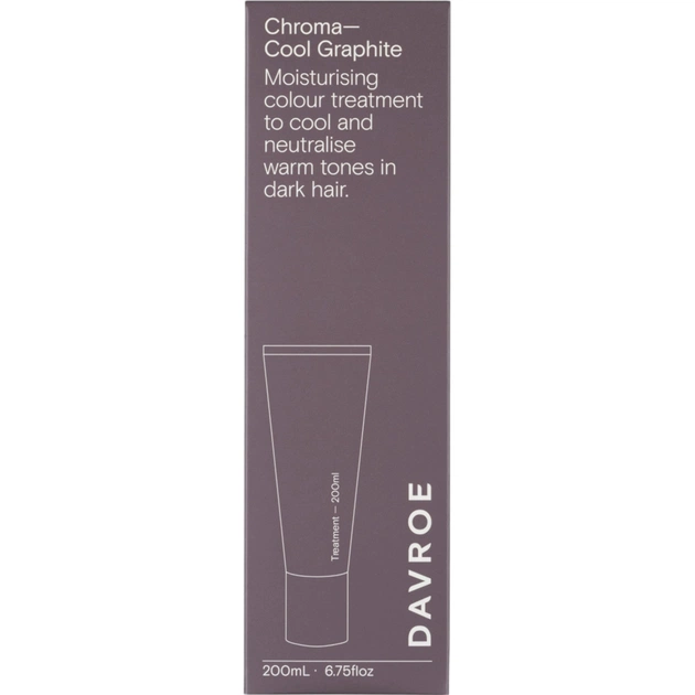 Відтінковий бальзам Davroe Chroma Colour Treatments Cool Graphite 200 мл (9326123008657) - picture 2