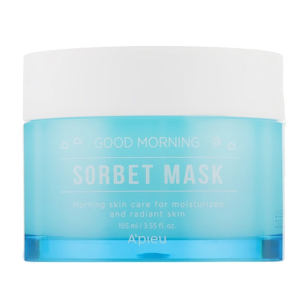 Маска для обличчя A'pieu Good Morning Sorbet Mask ранкова маска-щербет 110 мл (8809530037935) - изображение 1