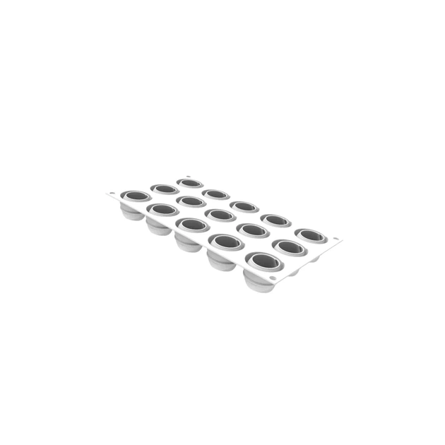 Форма для випікання Silikomart Givre d 40 h 30 мм (15x30 мл) (GIVRE 30) - зображення 1