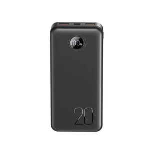 Батарея універсальна XO 20000mAh, PD/20W, QC/22.5W, black (PR239_Black) зображення 1