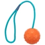 Іграшка для собак Trixie М'яч для дресирування на мотузці з ручкою Гума 6/30 см (4011905033051) - уменьшенное изображение 1