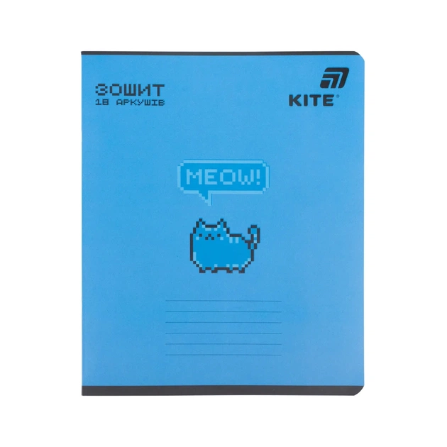 Зошит Kite One color, 18 аркушів, лінія (K26-237-1) - зображення 8