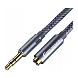 Кабель мультимедійний 3.5mm F to 3.5mm M 1.0m Essager (EYPY35-MY0G) зображення 1