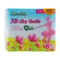 Гігієнічні прокладки Sanita 3D Airy Gentle Slim Wing 24.5 см 8 шт. (8850461090704) - зменшене зображення 1