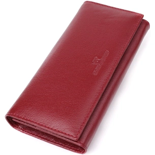 Гаманець ST Leather З натуральної шкіри Бордовий (23065) зображення 1