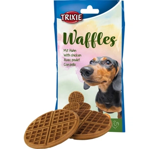 Ласощі для собак Trixie Waffles 7 см (4011905316284) зображення 1
