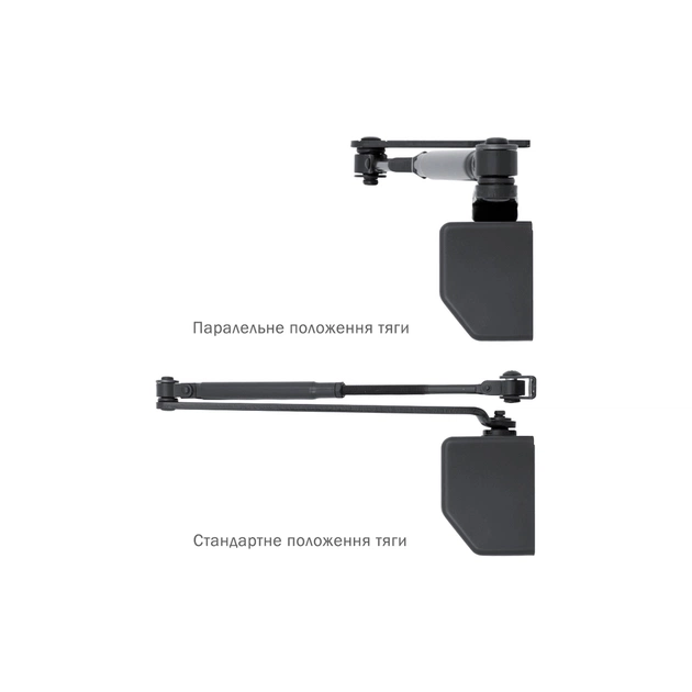 Доводчик двері Ryobi D-2055V BLACK - picture 8