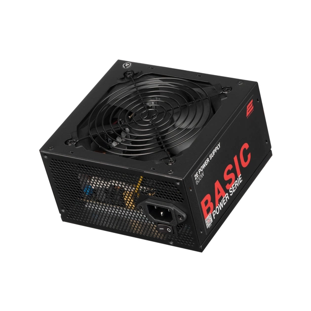 Блок живлення 2E BASIC POWER (600W), 80, 120mm, 1xMB 24pin(20+4), 1xCPU 8pin(4+4), 3xMolex, 4xSATA, 2xPCIe 8pin( (2E-BP600-120APFC) - зображення 1