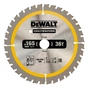 Диск пильний DeWALT CONSTRUCTION 165 х 20 мм, 36 z (ATB), 20 градусів (DT1950) - зменшене зображення 1
